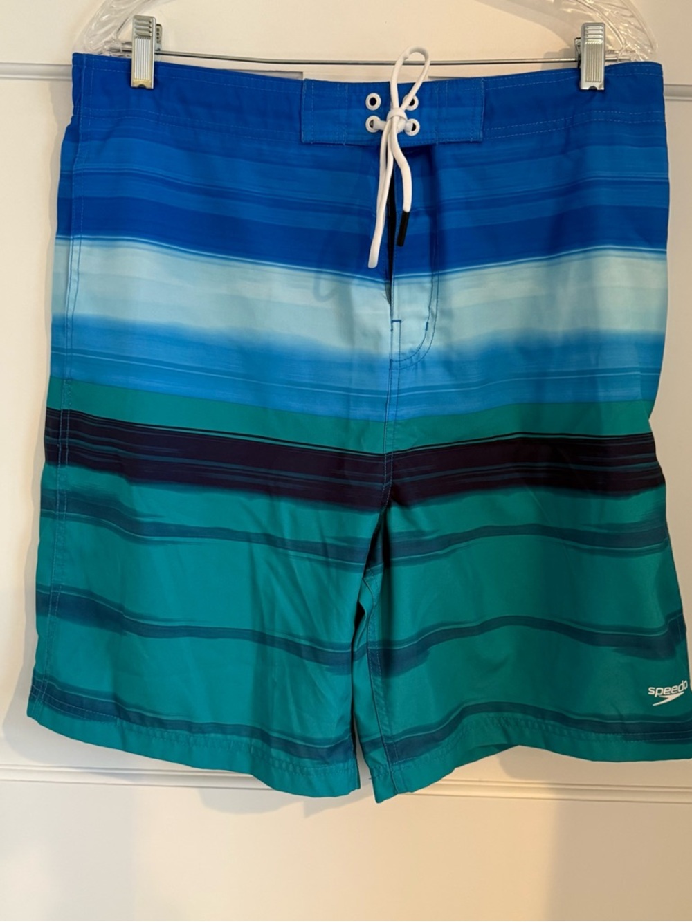 Colorful Men's Speedo swim trunks